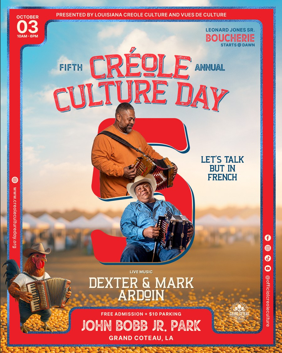 Dexter Ardoin and Mark Ardoin at Créole Culture Day