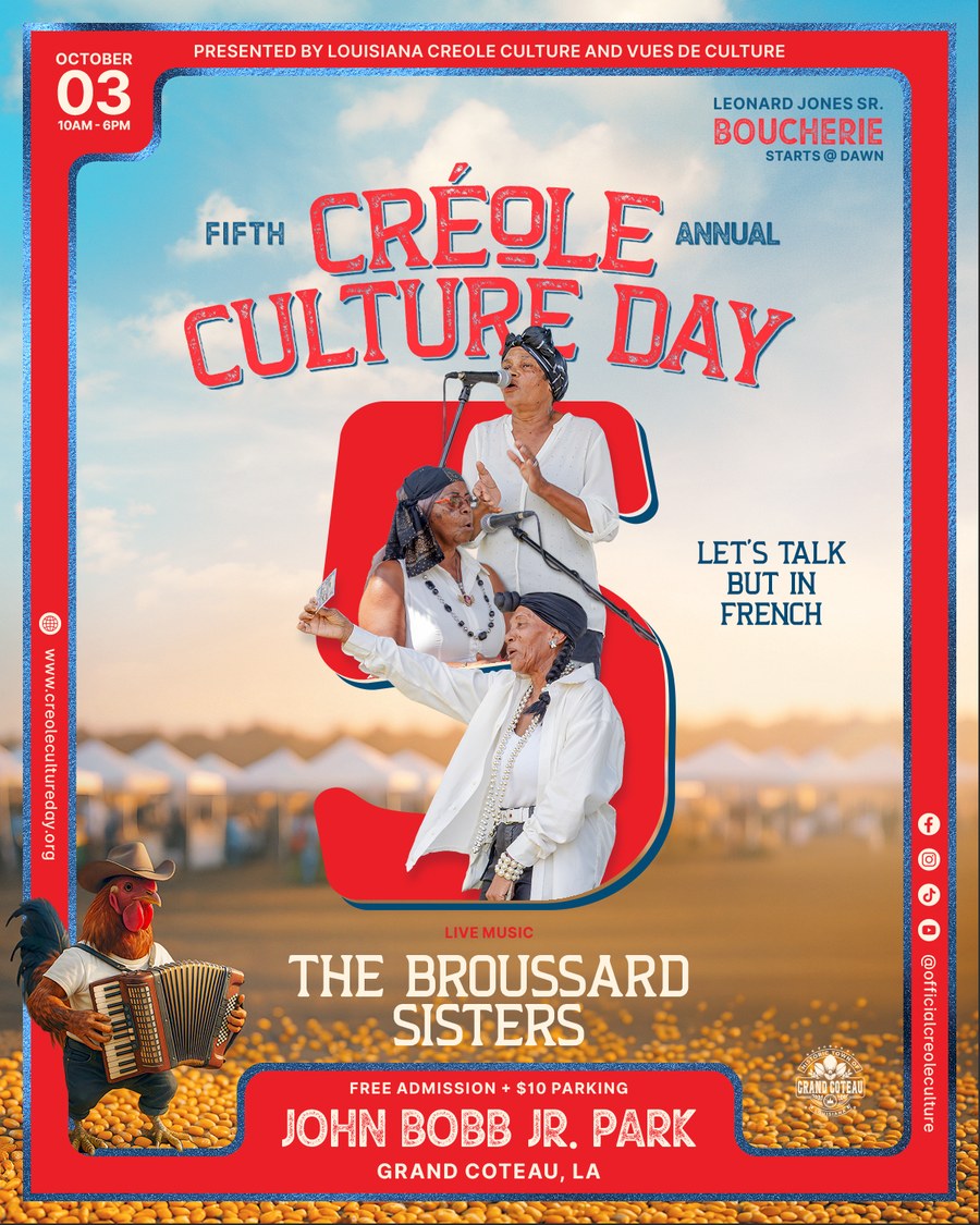 The Broussard Sisters at Créole Culture Day