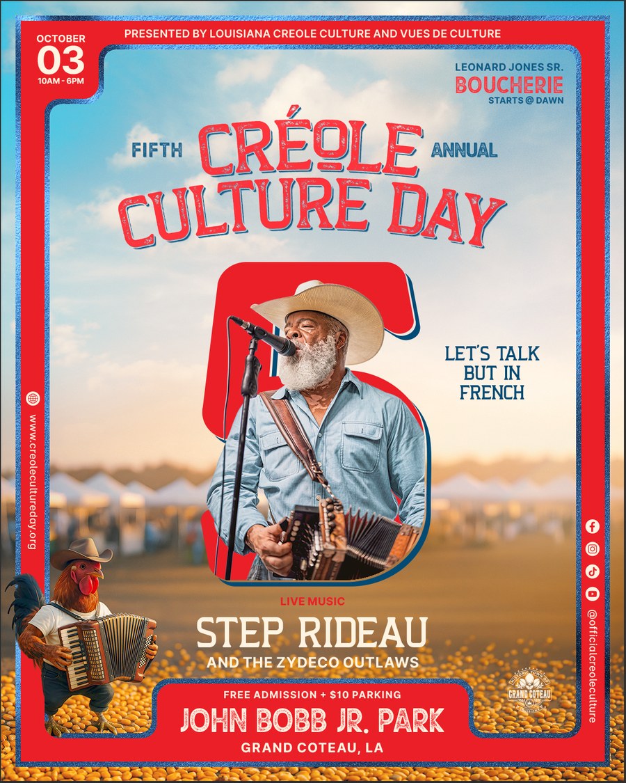 Step Rideau and the Zydeco Outlaws at Créole Culture Day